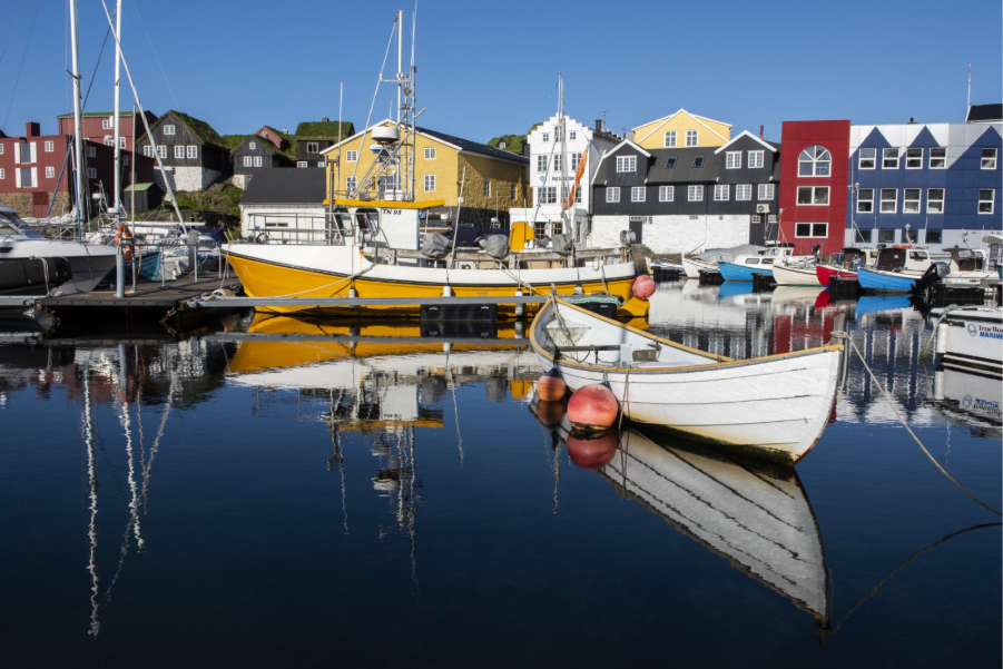 Torshavn, Faroe Islands community. Photo by Cindy Miller Hopkins. 
