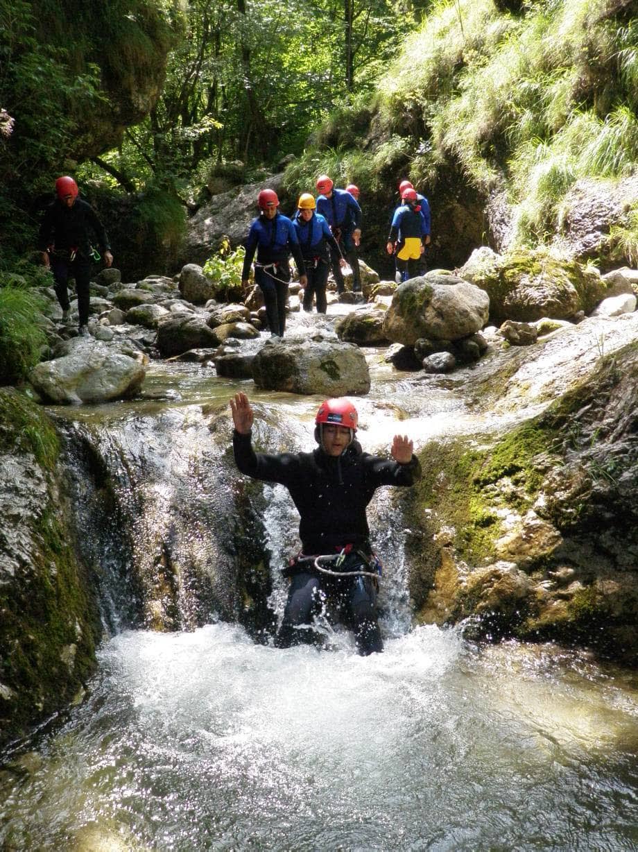 Canyoning in Slovenia