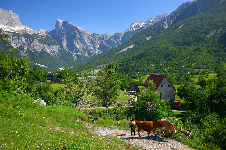 Albanian countryside