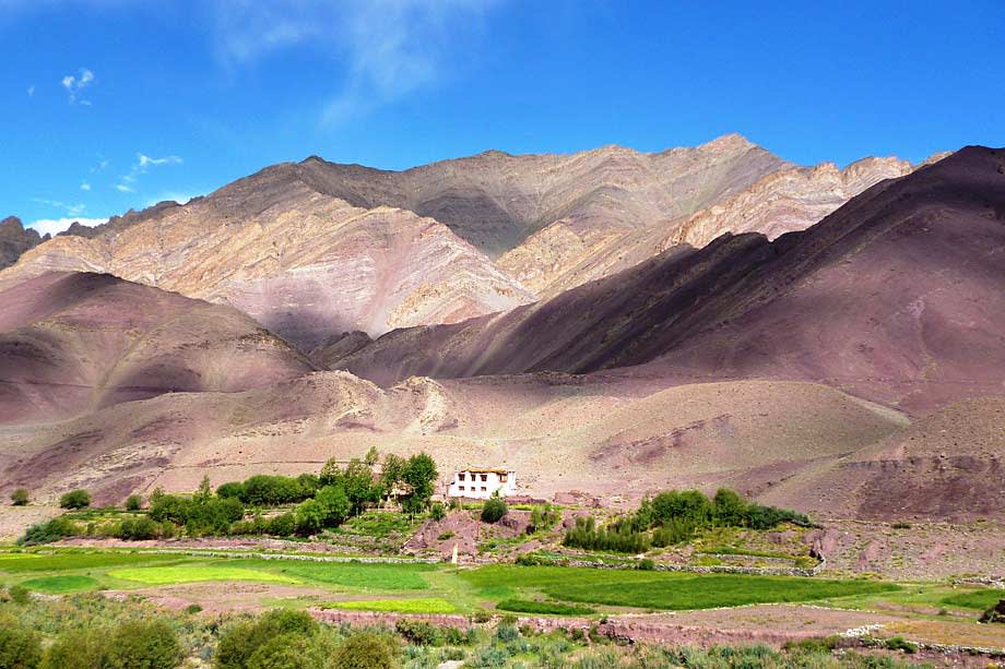 Valley in the Ladakh Region