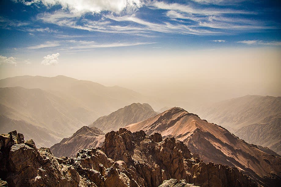 Climbing Mount Toubkal with Friends