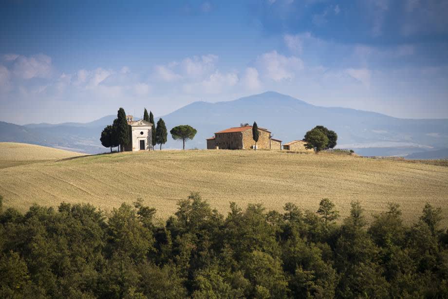 Classic Tuscan scenery and Renaissance towns by bike