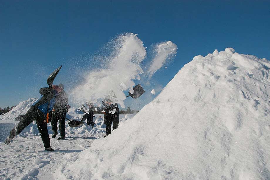 Fun in the snow