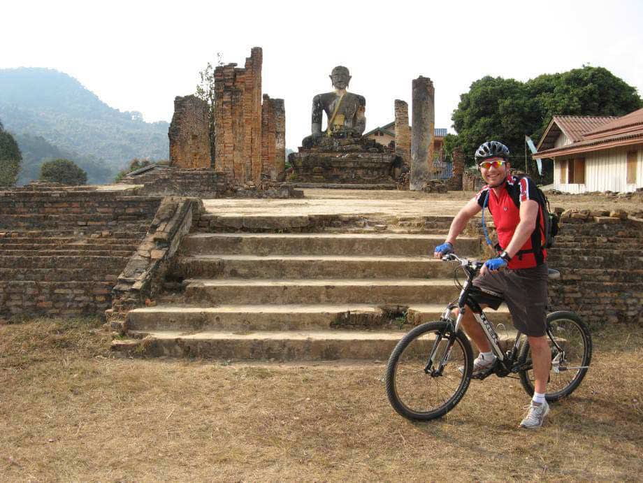 Cycling in Laos