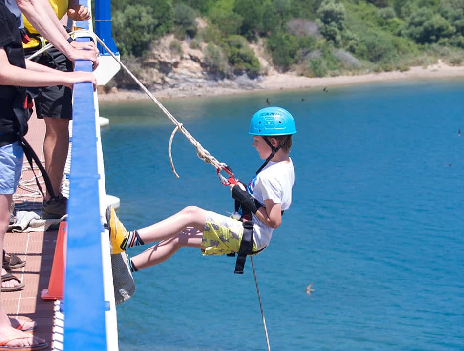 Abseiling