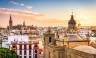 Seville, Spain skyline in the Old Quarter