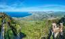Erice with a view over to Monte Cofano