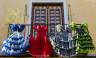 Traditional flamenco dresses