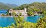 The St.Mary benedictine monastery on the Mljet island.