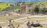 Capitol Temple at the Roman ruins of Dougga