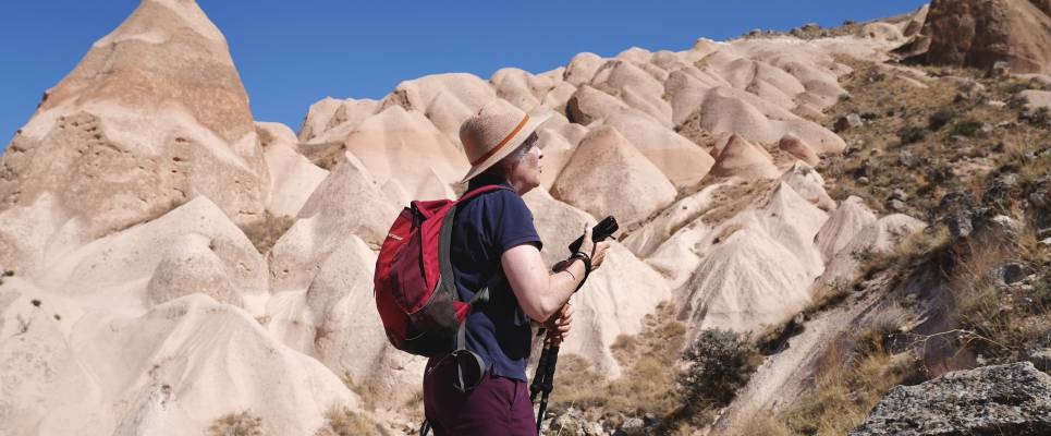 Walking in Cappadocia
