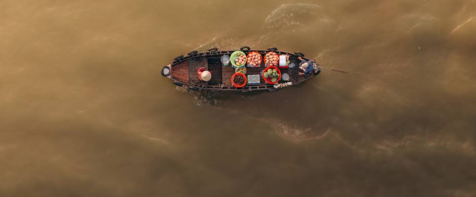 Mekong Delta Floating Market