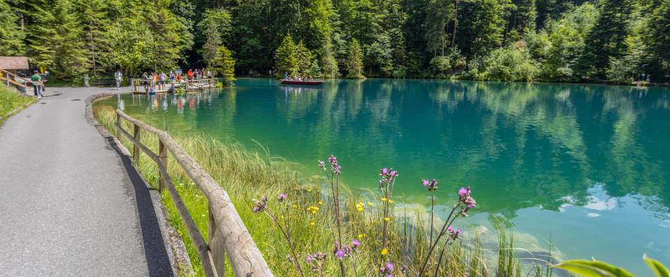 View of Blausee