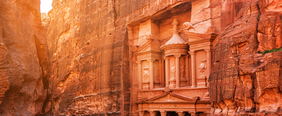 Rose Red City of Petra, Jordan