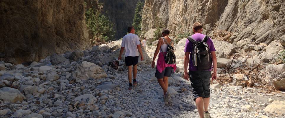 Walking in Crete