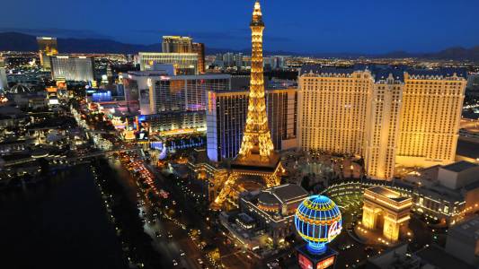 Las Vegas Strip at night