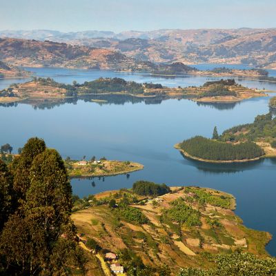 Lake Bunyonyi, Uganda, Africa