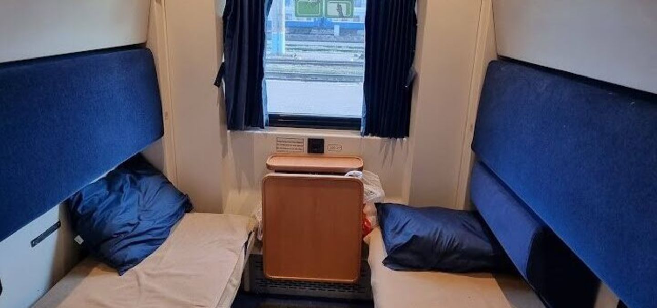 Sleeper train from Tashkent to Almaty