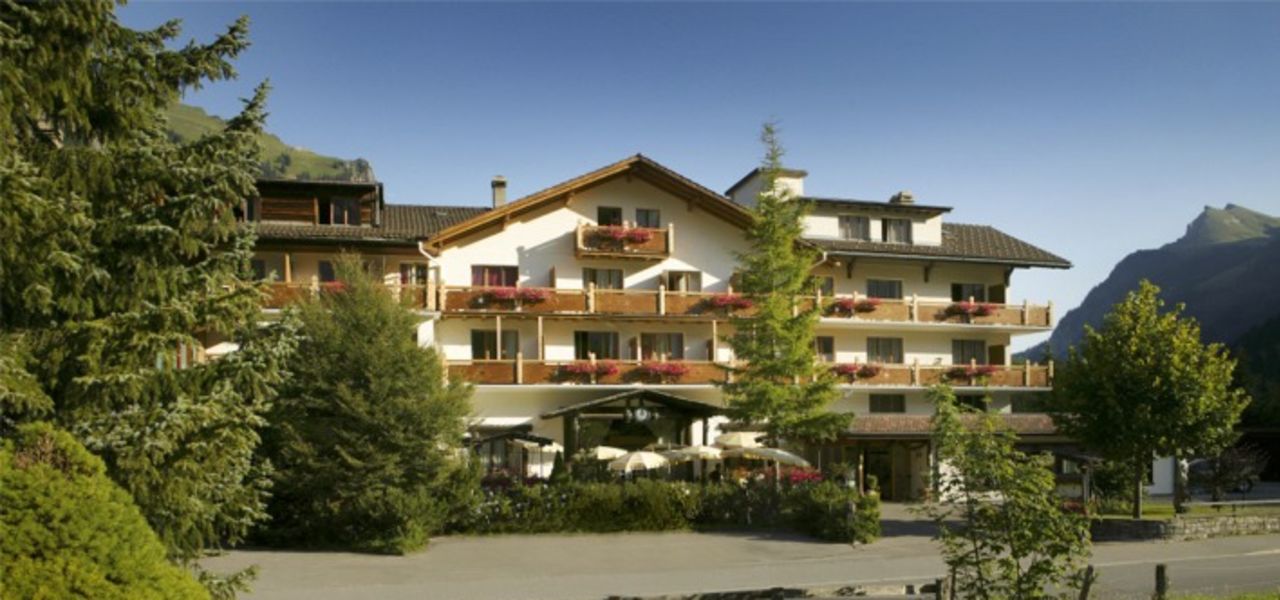 Alfa Soleil Hotel, Kandersteg in summer
