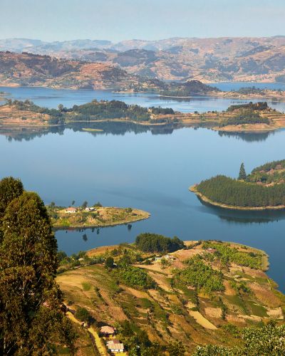 Lake Bunyonyi, Uganda, Africa