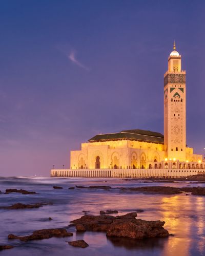 The Hassan II Mosque, Casablanca, Morocco