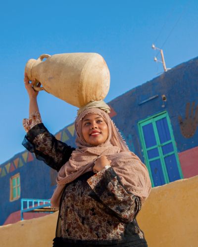 Nubian woman in Egypt