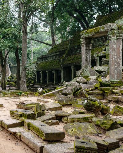 Abandoned temples in Cambodia, Asia