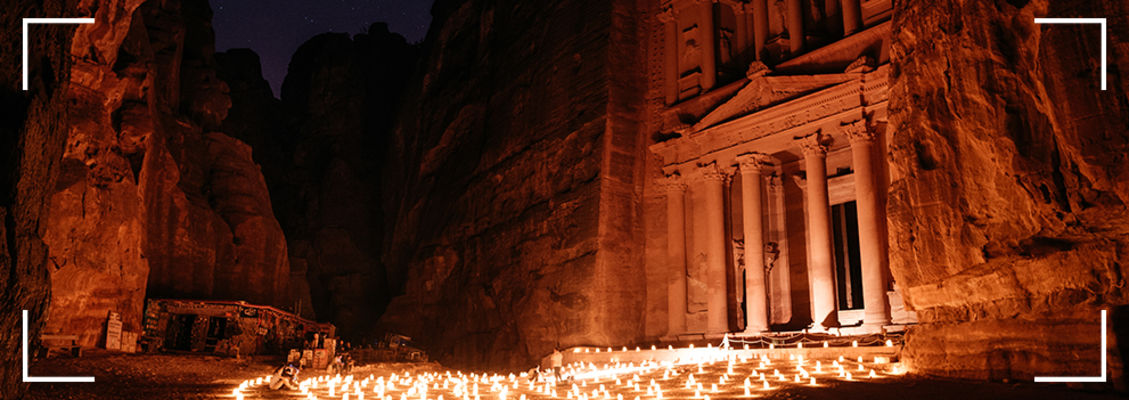 Petra by Night, Jordan