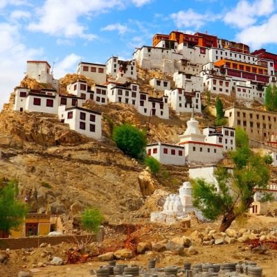 Himalaya Sehenswürdigkeiten: Thiksey Buddhisten Kloster