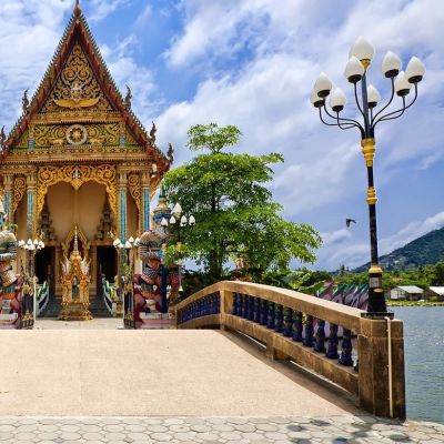 Der Tempel Wat Plai Leam gehört zu den beliebtesten Koh Samui Sehenswürdigkeiten