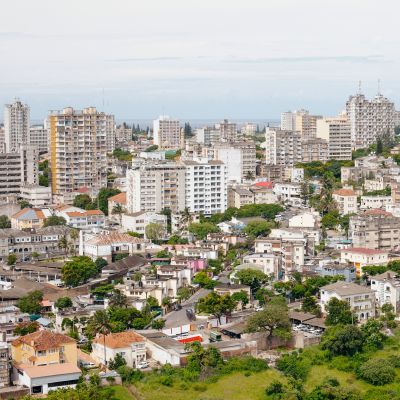 A view of Maputo the capital of Mozambique, Africa