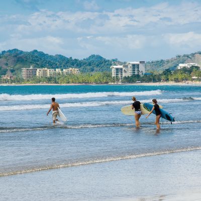 Jaco Beach, Costa Rica. Surf lessons