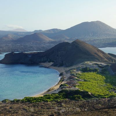 Amazing view in Bartolome Island, Galapagos Islands, Ecuador, South America
