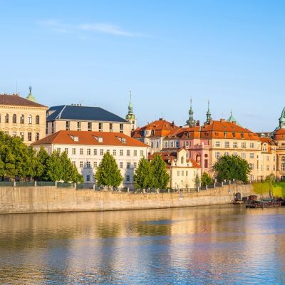 Enchanting Travels European Capitals ToursPrague Czech Republic, panorama city skyline at Charles Bridge European Cities tours