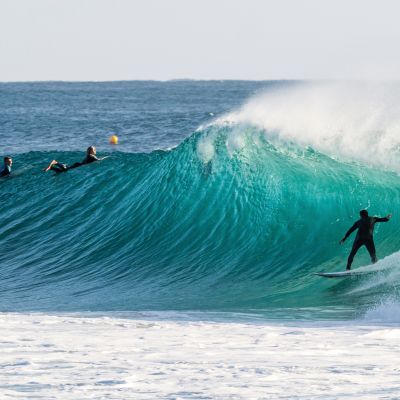 Surfing on the Gold Coast, Australia