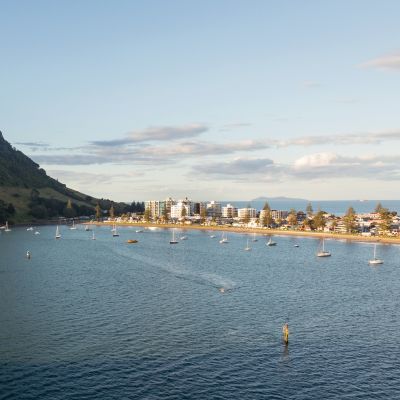 Tauranga, New Zealand, the city surrounded by water