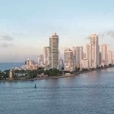 Port of Cartagena Colombia, South America
