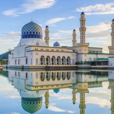 Malaysia-Kota-Kinabalu-Sabah-Masjid-Bandaraya-Likas - history of Malaysia