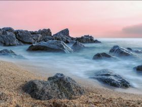 Santa Maria beach on Sardinia