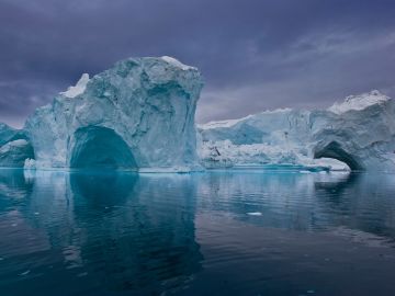 Icebergs in Greenland