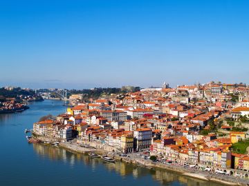 Panorama of Porto, Portugal