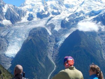 view from the alps