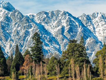 Panoramic view of Queenstown, New Zealand