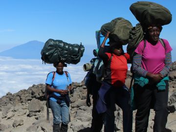 Walking above the clouds