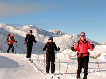 skiing in kvitivatn