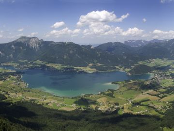 Wolfgangsee lake, Salzkammergut, Austria