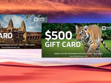 Exodus Travels gift cards