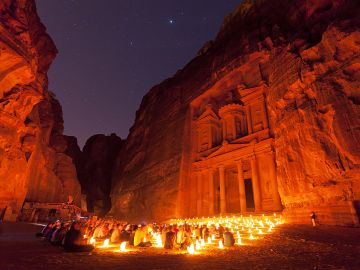 Petra by Night, Jordan