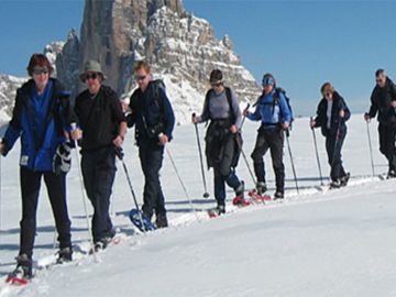 Snow Place Like Home: Snowshoeing in the Dolomites