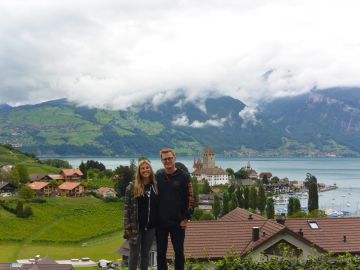 Walking Swiss Alps